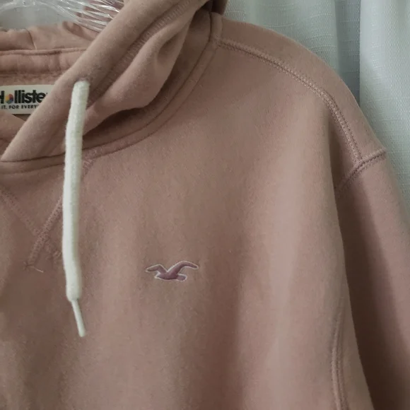 XXSmall Hollister Co. Baby Blush Pink Pullover Sweatshirt Hoodie - Picture 2 of 9